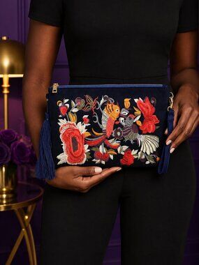 Across the Globe Clutch